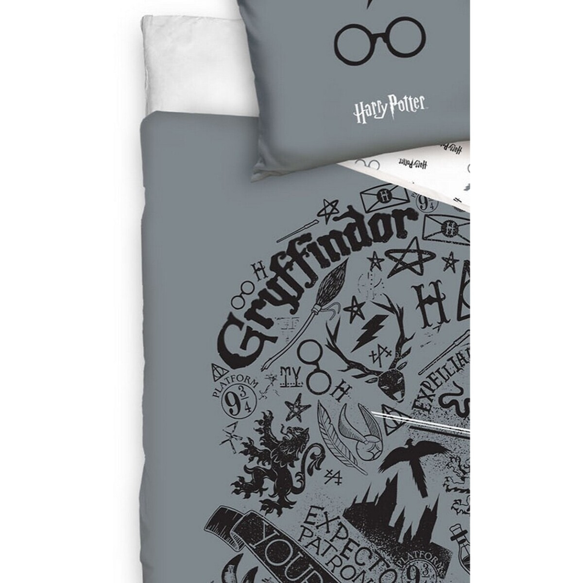 Parure de lit enfant 100% coton - Harry Potter