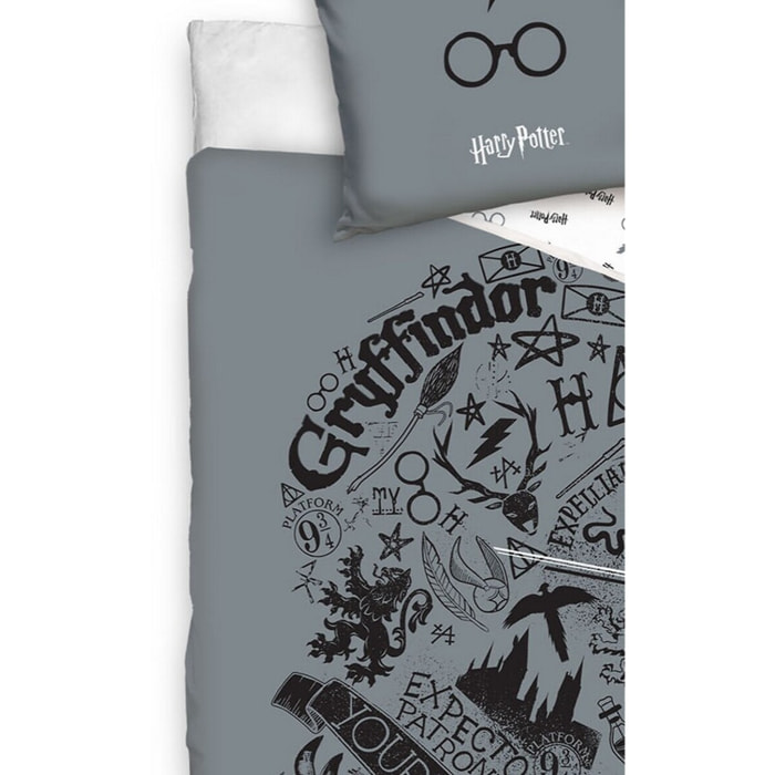 Parure de lit enfant 100% coton - Harry Potter