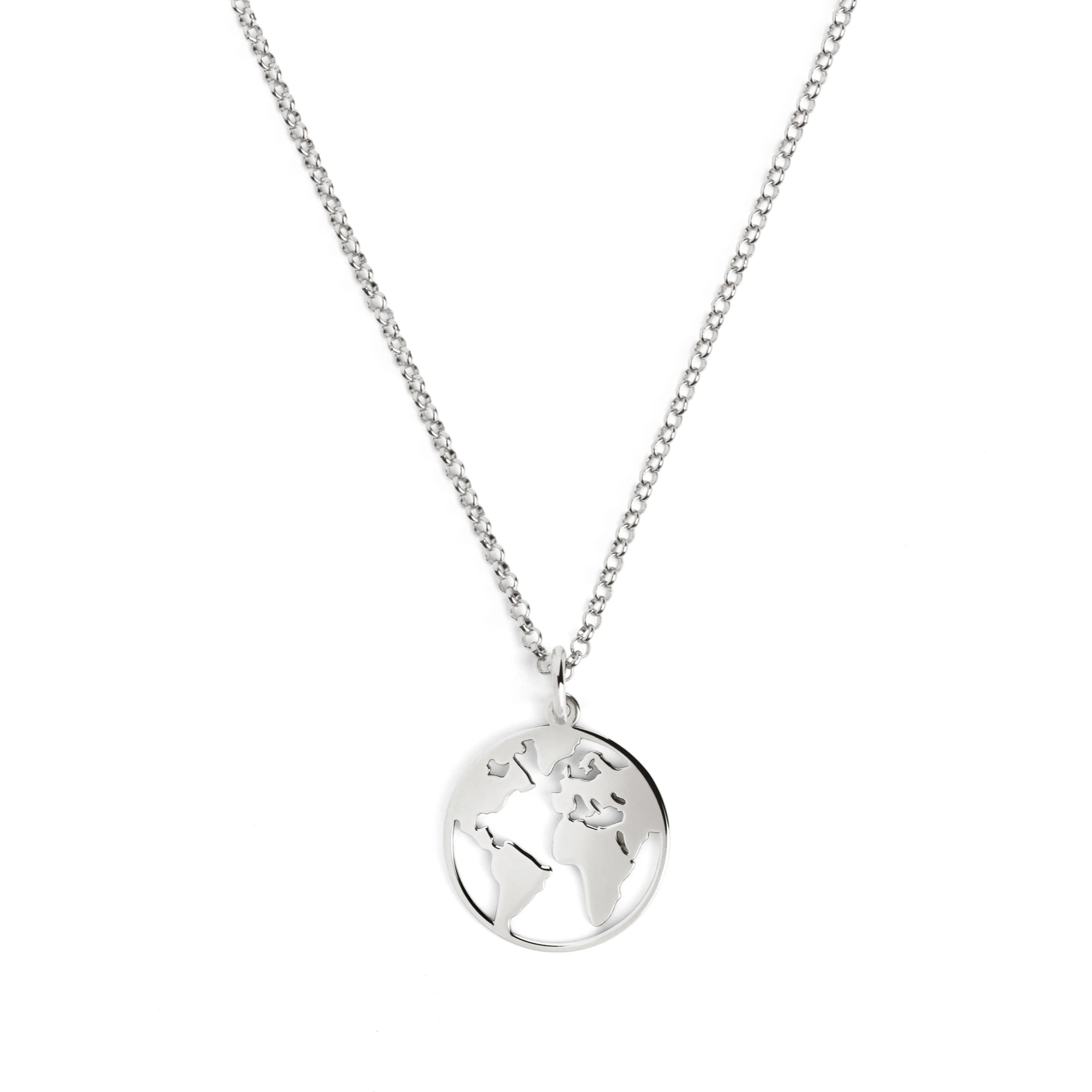 Collana World in Argento