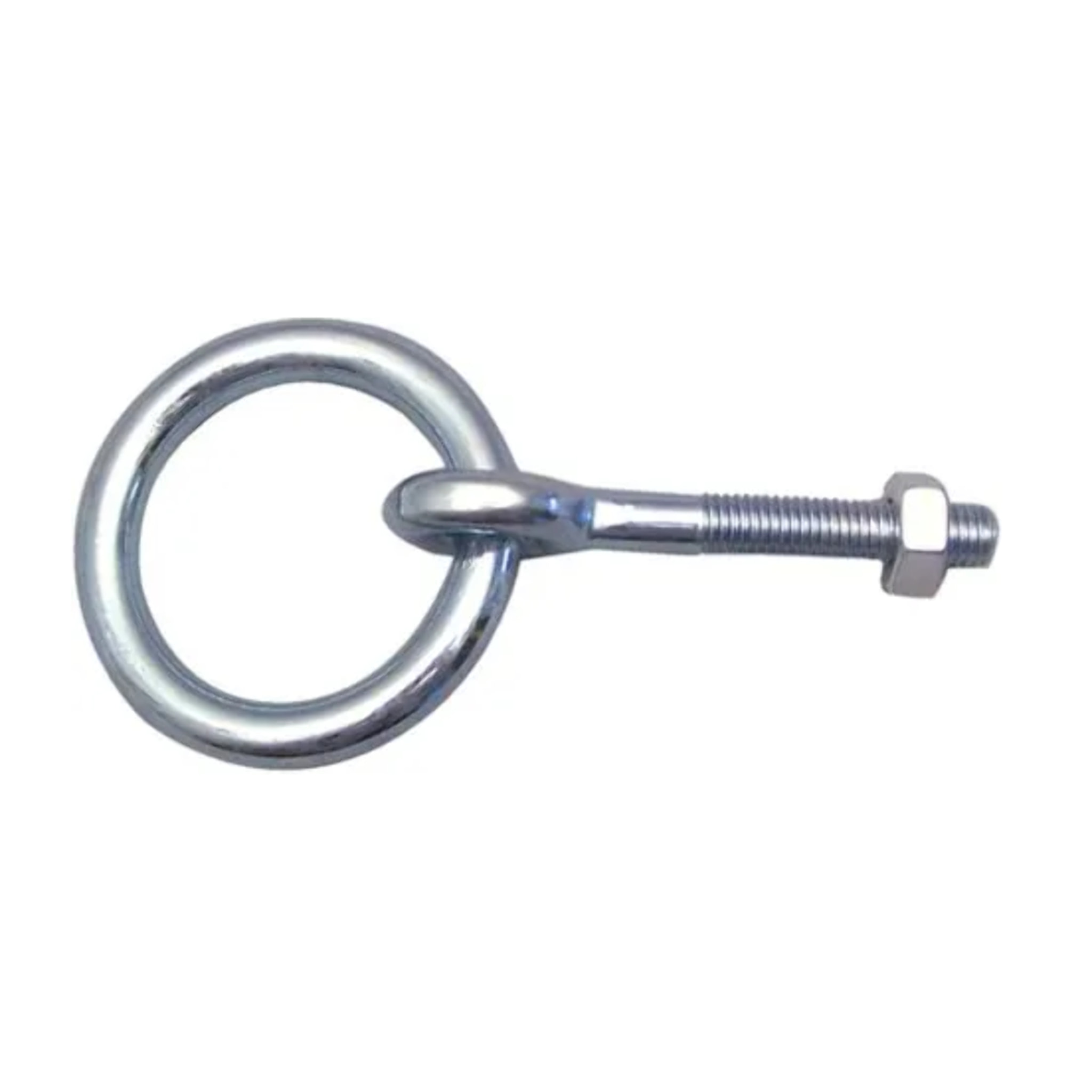 Anneau d'écurie ecrou acier zingué VISO Tige 100 mm Fil Ø10 - AEE10E