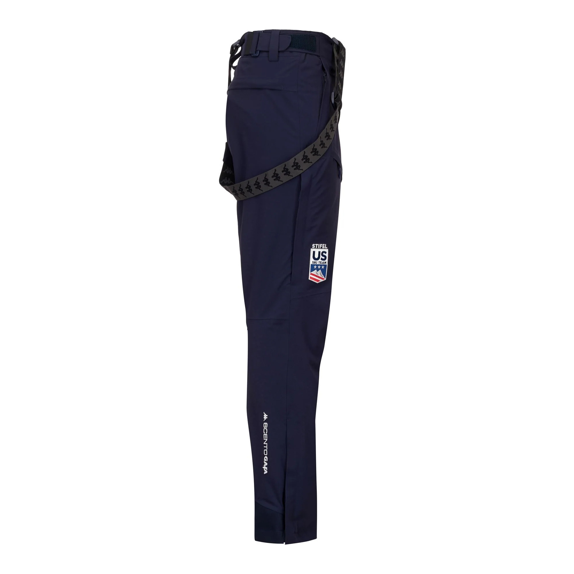 Kappa - Pantaloni Uomo Donna Blu - 6Cento 626A Fz Us