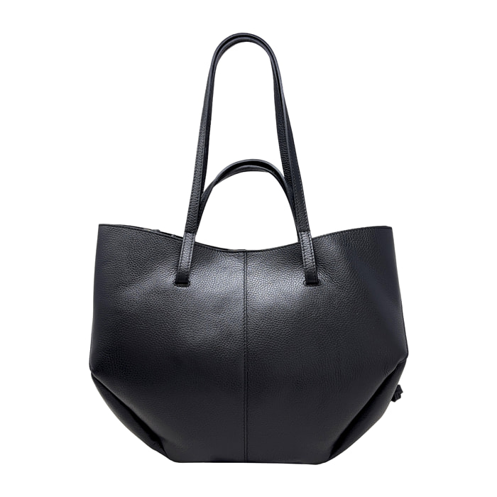 Borsa a Mano Shopper a Spalla da Donna in Pelle Dollaro