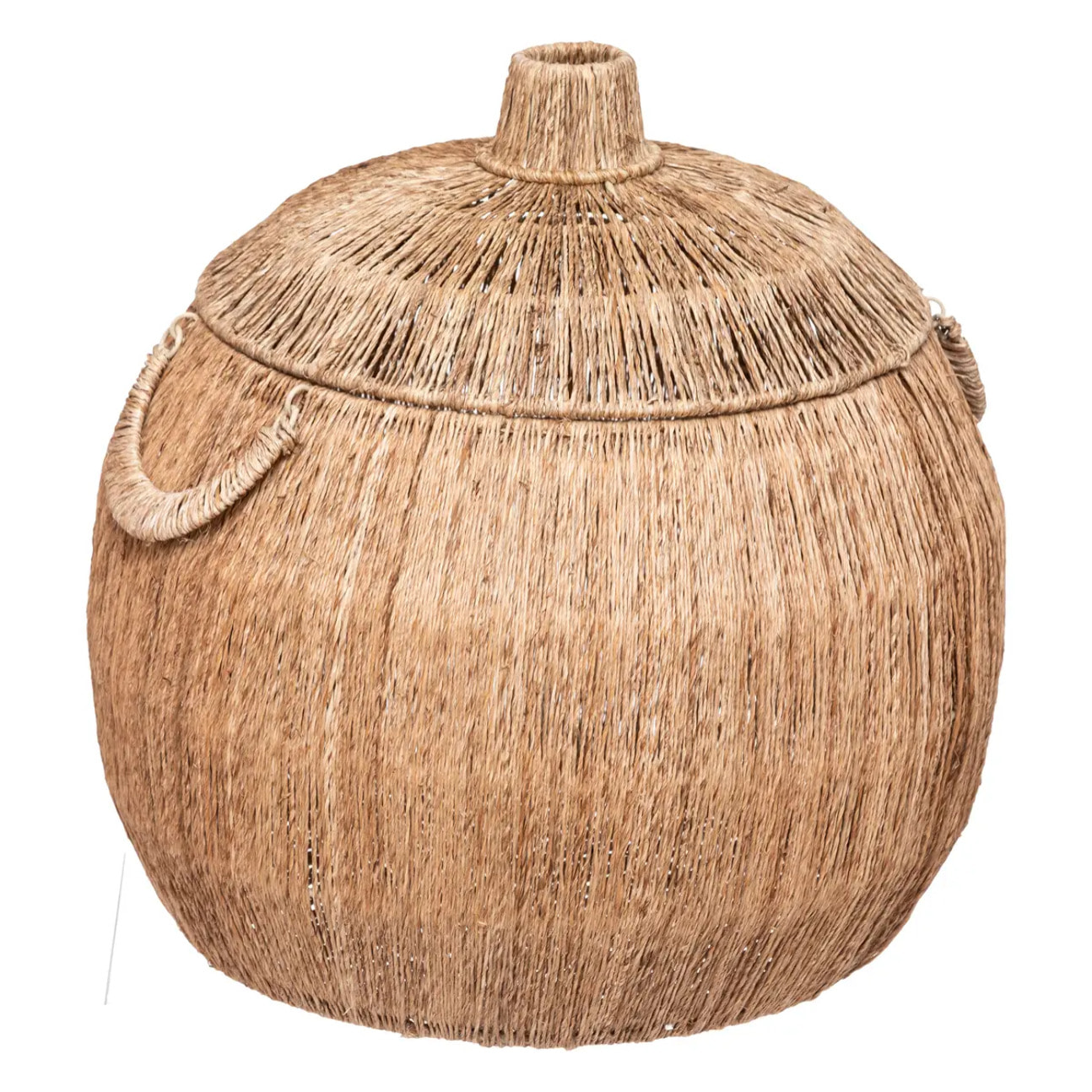 Set de 2 paniers ronds "Balaya" - jute