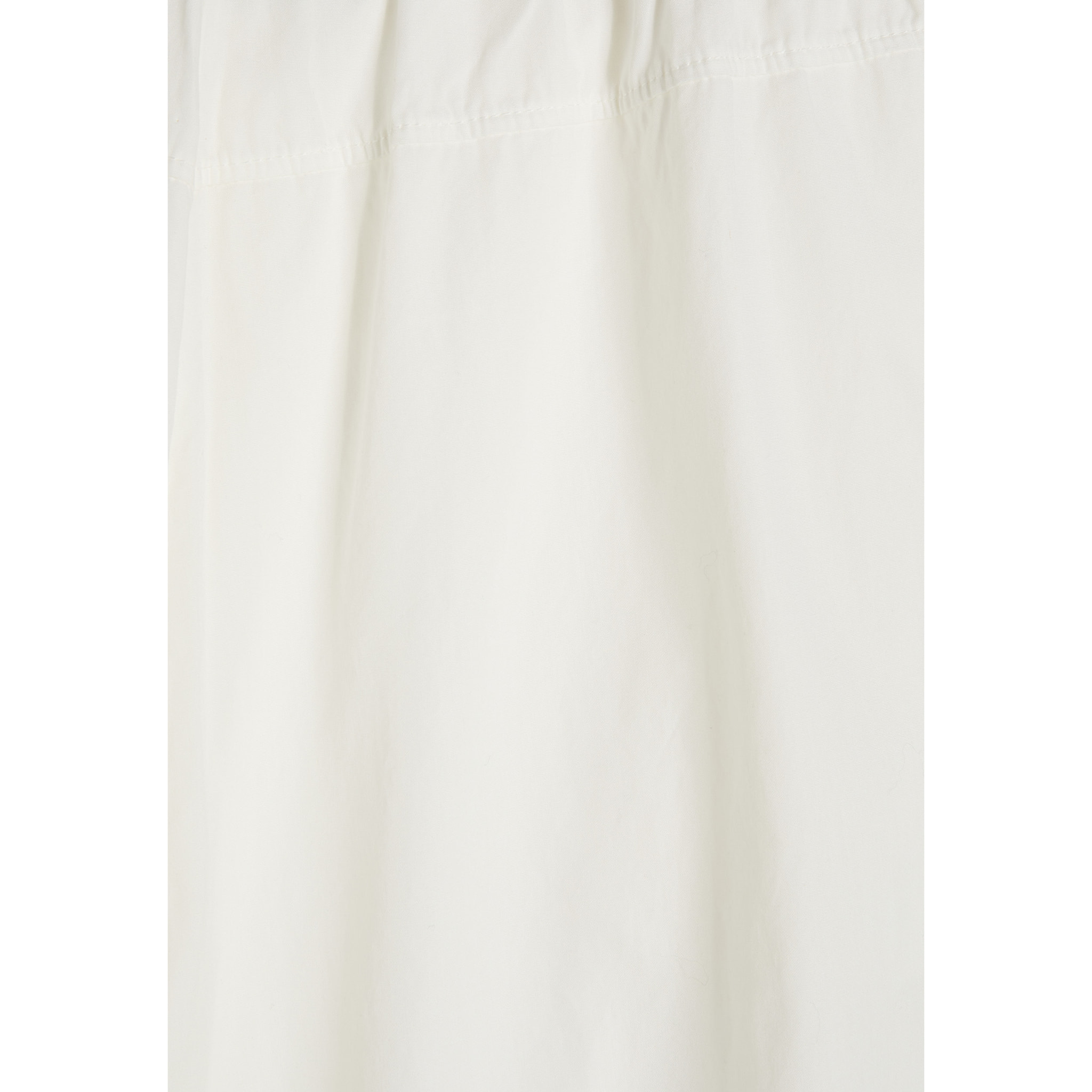 Pantaloni stile parachute pants in popeline