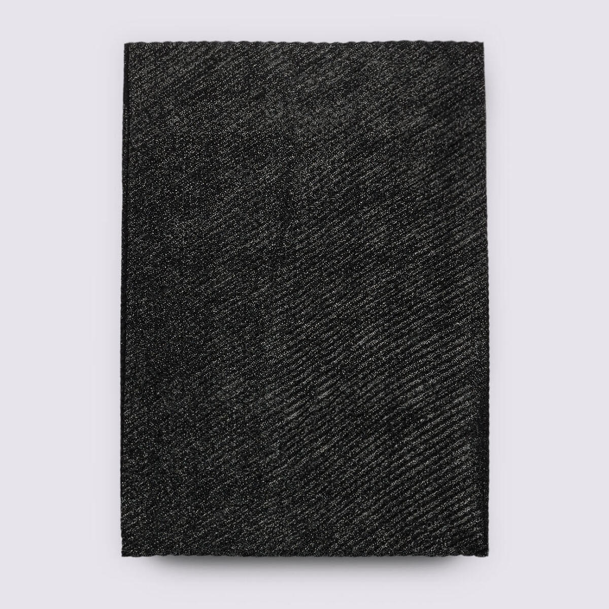 Fiorella Rubino - Foulard lungo effetto brillante - Nero