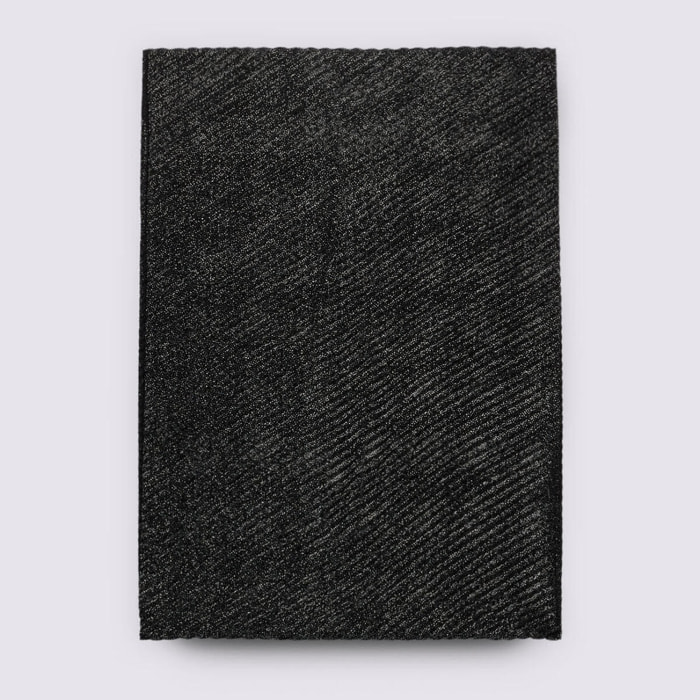 Fiorella Rubino - Foulard lungo effetto brillante - Nero