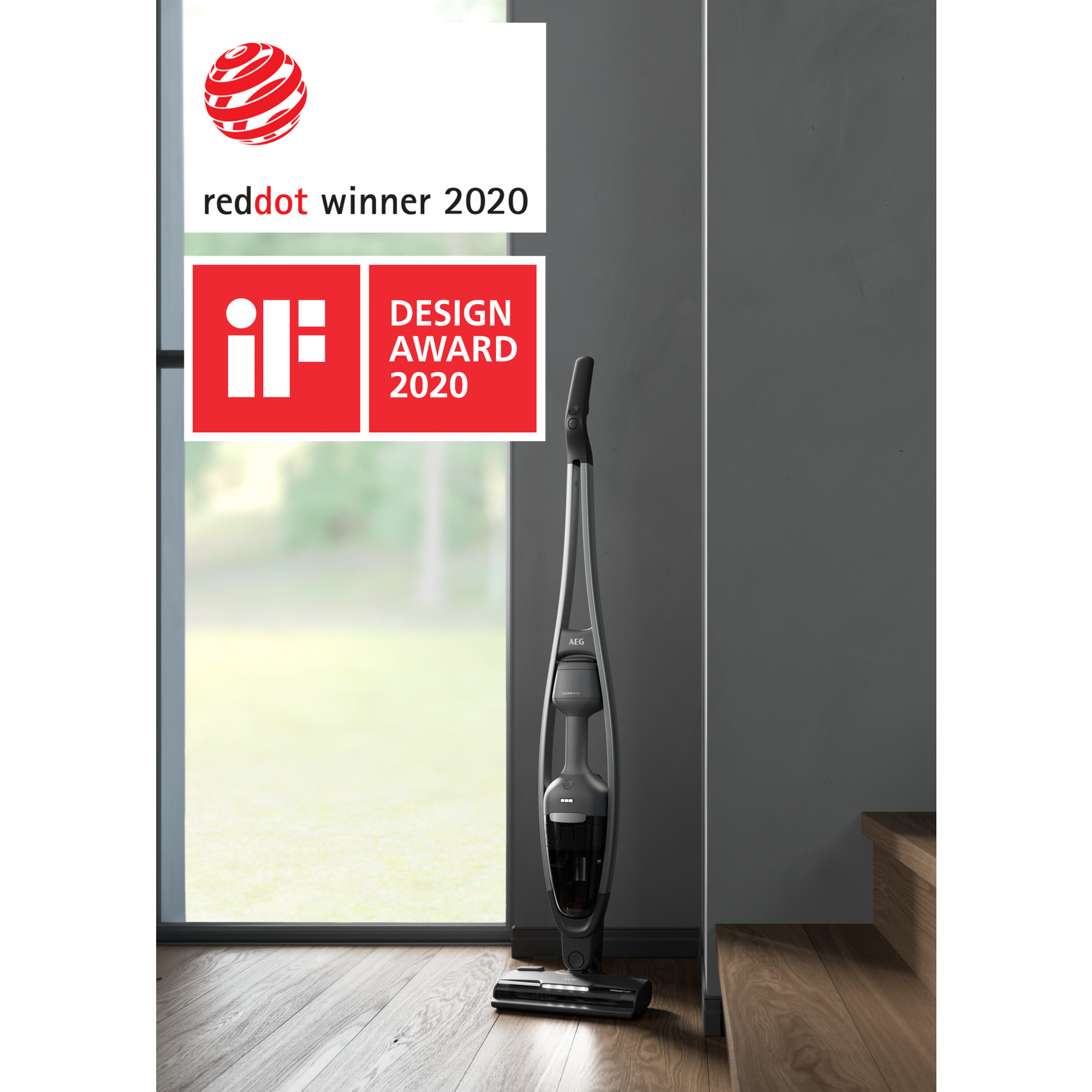 AEG Aspiradora sin cable Serie 6000 Clean de 55 min de autonomía AS62CB25DH