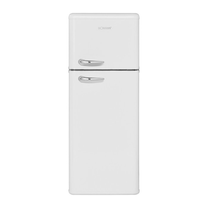 Réfrigérateur et congélateur 208L retro blanc DTR 353.1 blanc