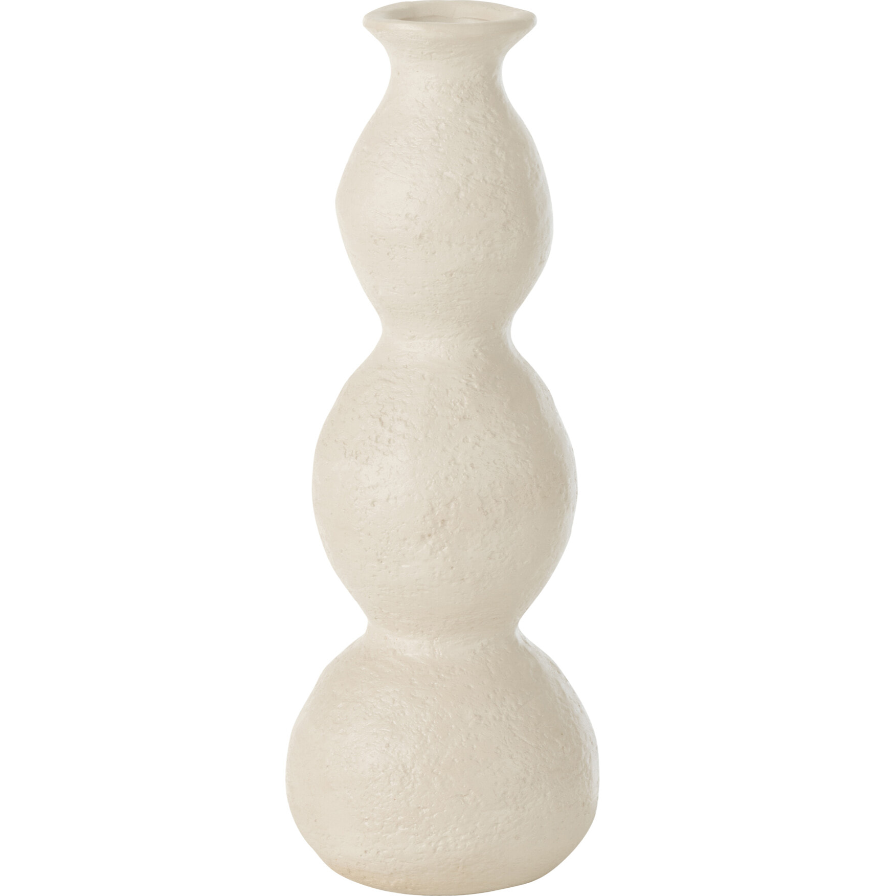 J-Line Vase Olina Ceramique Creme Small