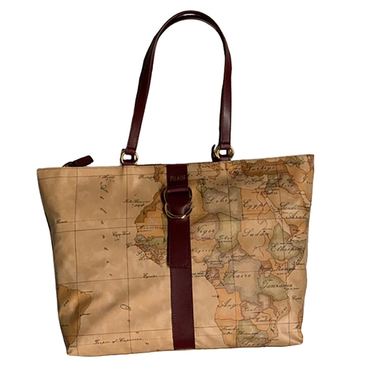 Alviero Martini 1a Classe Borsa a Mano Shopper Donna Geo - Bordeaux