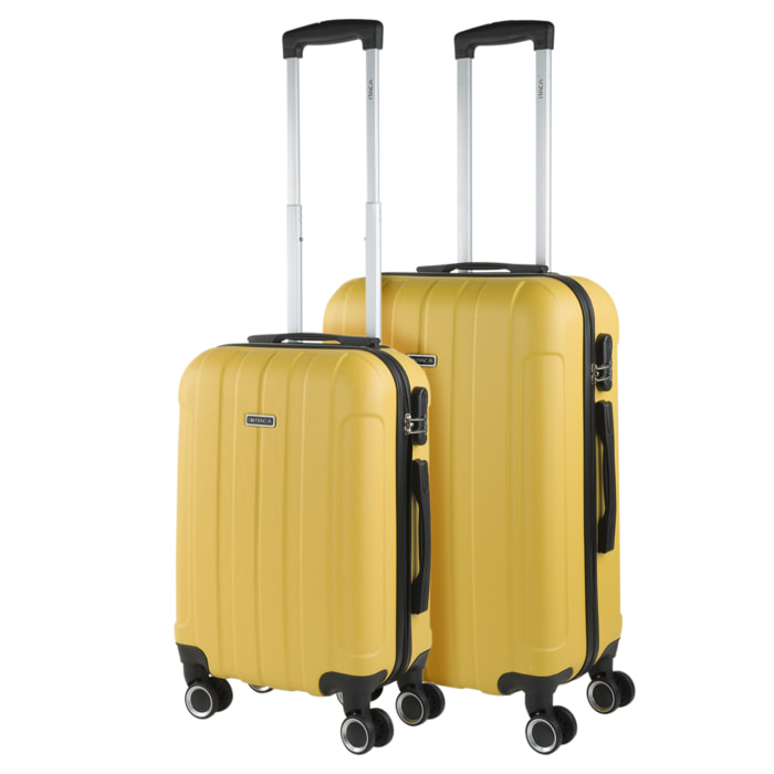 Maleta Itaca Havel Set De 2 Unidades Amarillo