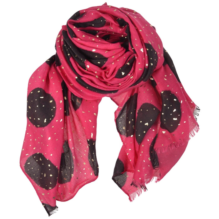 PASHMINA LUREX FANTASIA FUXIA CON SCATOLA REGALO ROMEO GIGLI MILANO