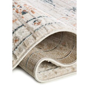 KEOPS Alfombra vintage con relieve multicolor, varias medidas disponibles.