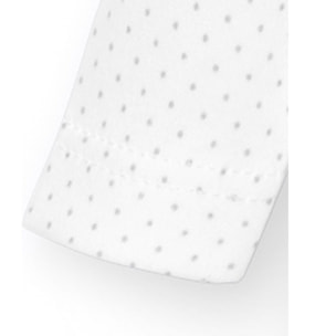 Body cruzado bebé manga larga topos