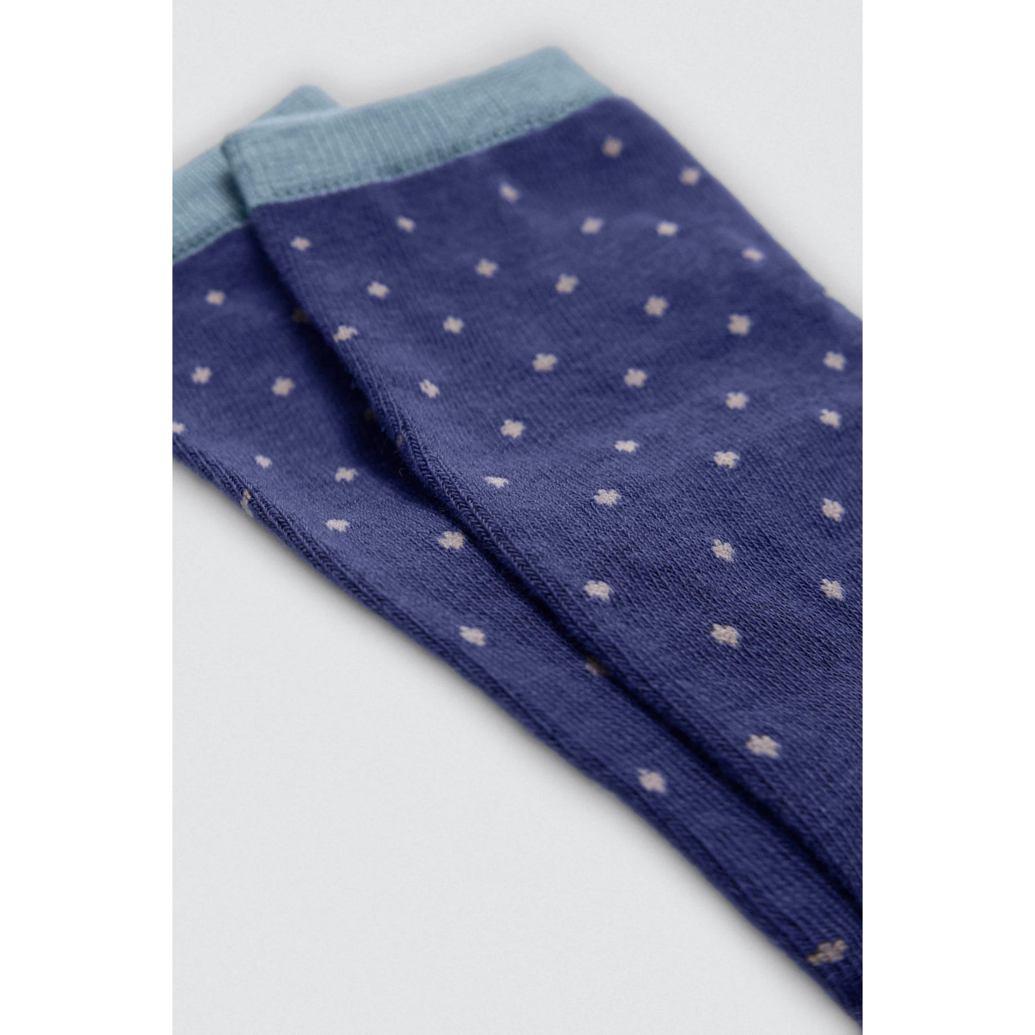 Confezione da 3 calzini fantasia beige e blu