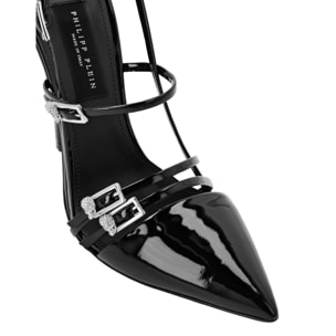 PHILIPP PLEIN Slingback shoes SKULL