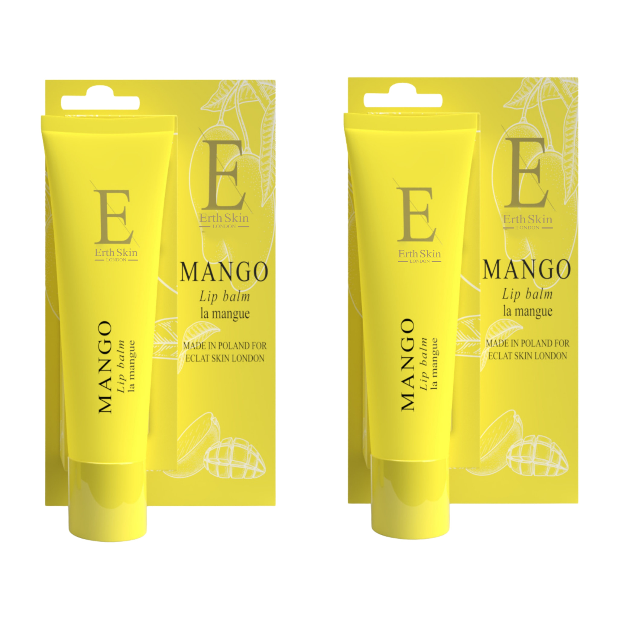Erth- Mango Bálsamo labial 15ml x 2