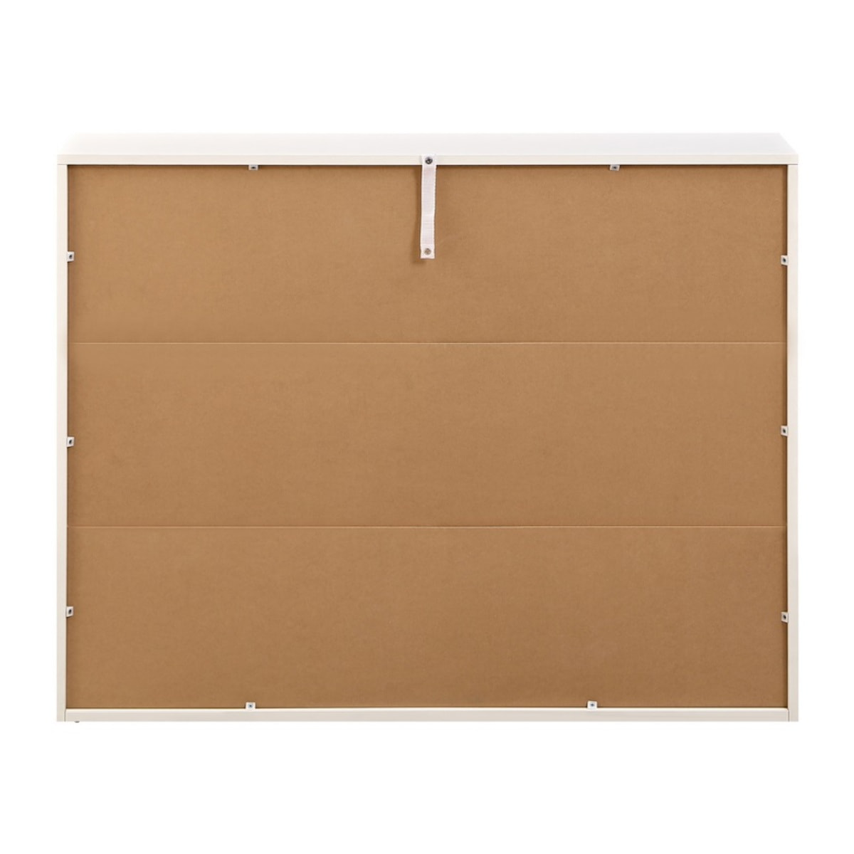 Scarpiera orizzontale 4 ante bianca in legno melaminico - Sky