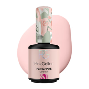 Vernis semi-permanent - 320 Powder Pink - 15 ml