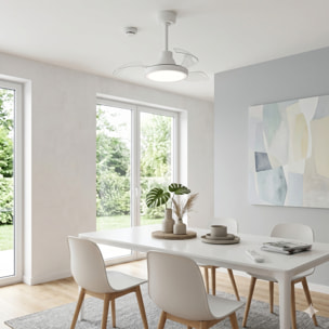 Ventilateur Plafond LED BRYSEA D63CM Bla