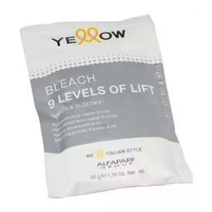 ALFAPARF Yellow Bleach 9 Levels Of Lift 50g
