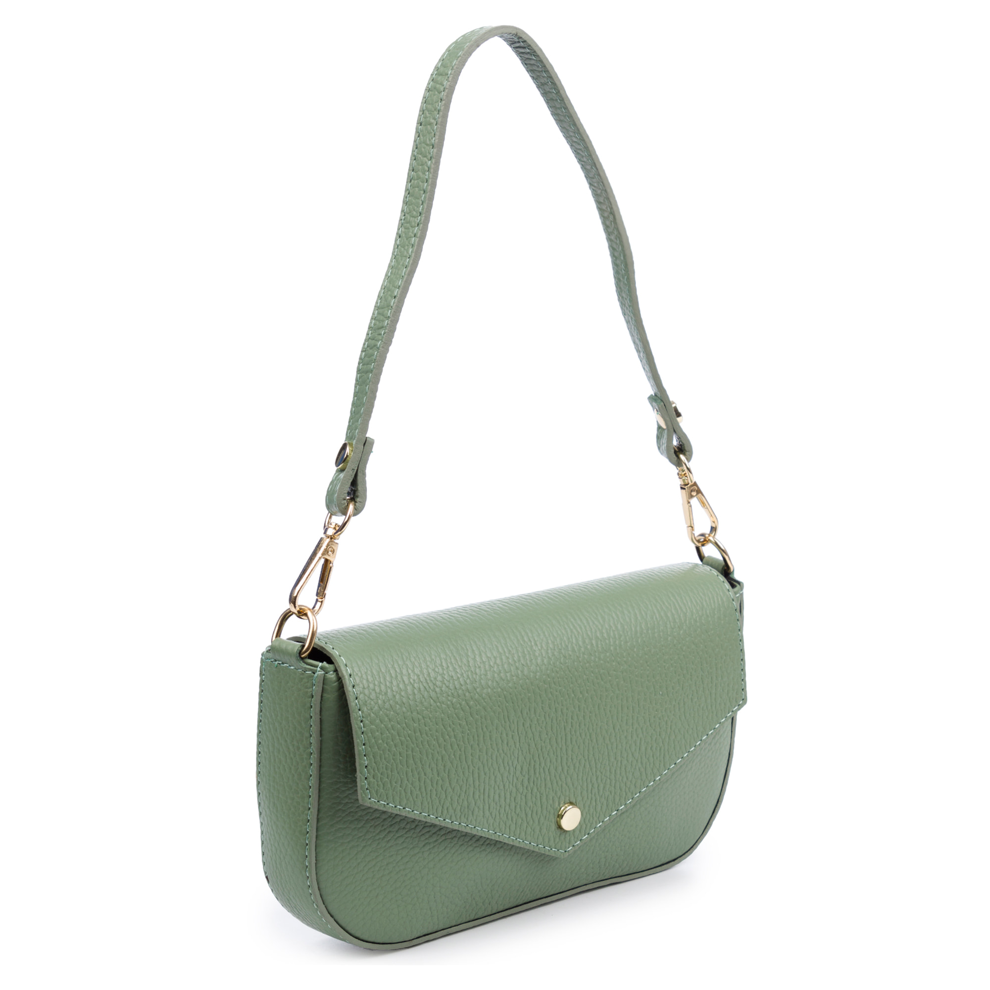 Bellizzi Bolso de hombro Mujer. Piel auténtica Dollaro