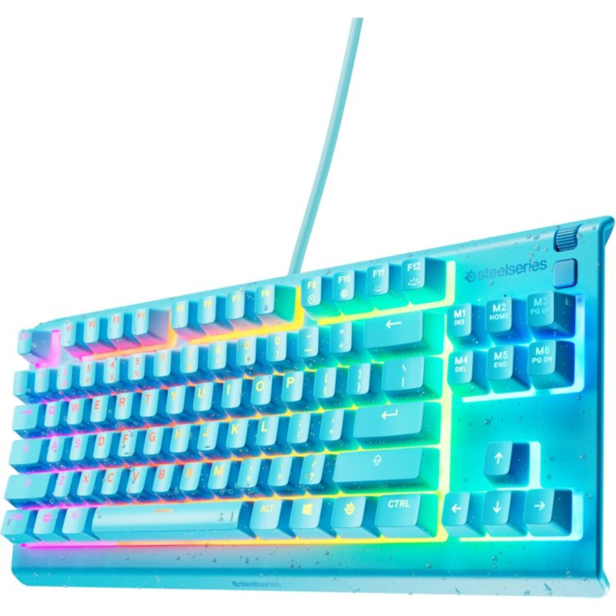 Clavier gamer STEELSERIES Apex 3 TKL Aqua - FR