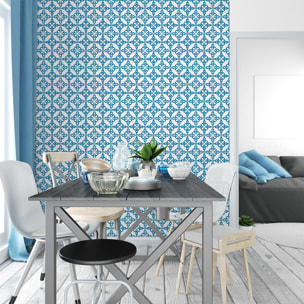 Stickers muraux - Sticker Mural Carrelage adhésif Cuisine Salle de Bain - 60 STICKERS CARRELAGES AZULEJOS EMERENCIA