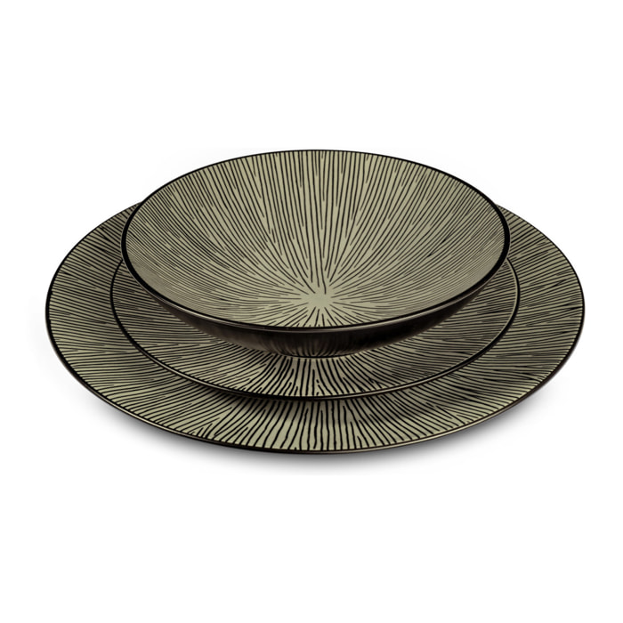 Pop - Set di stoviglie da 18 pezzi