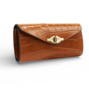 Portafoglio Cheval Firenze Marlon Croc Cuoio