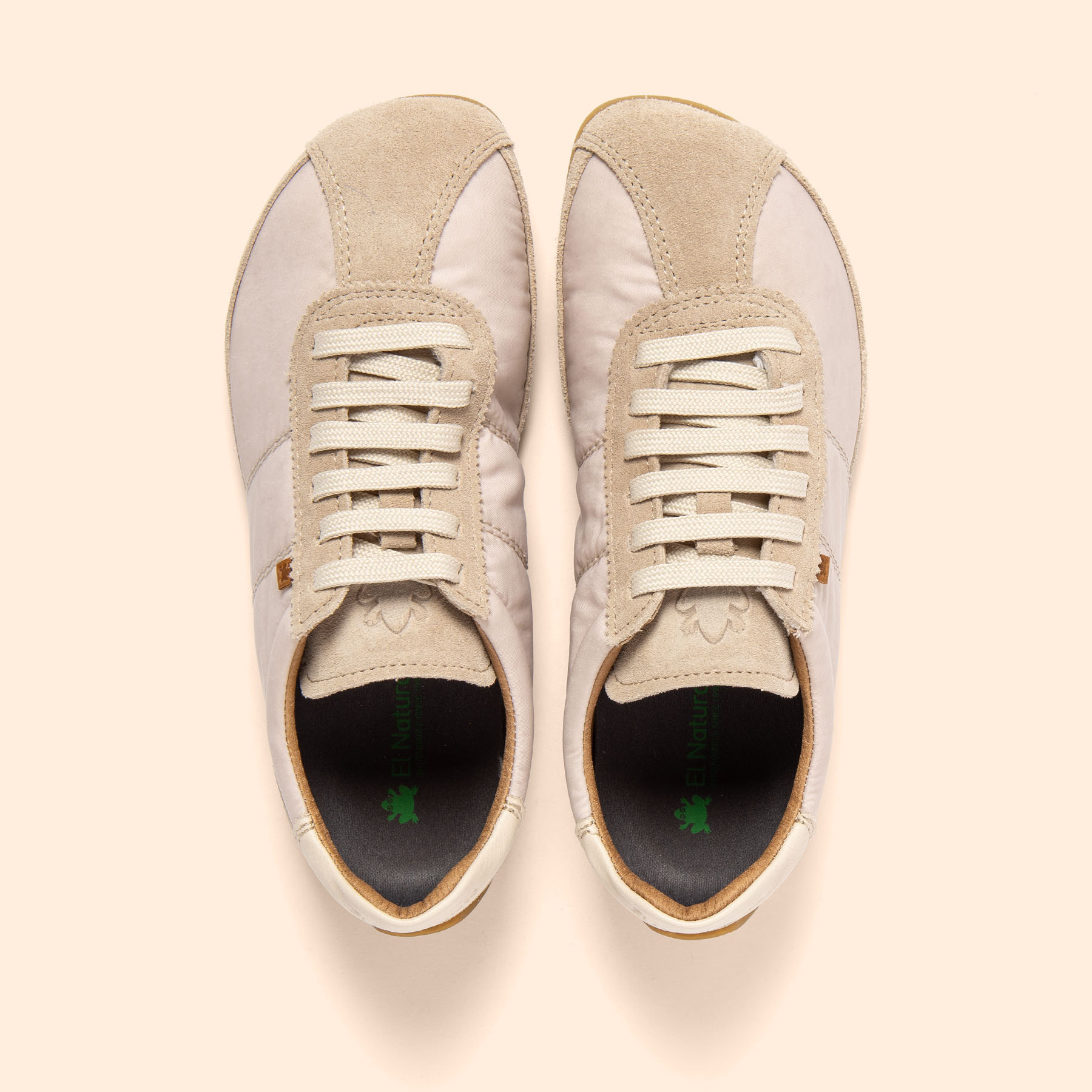 Zapatos N5935A MULTI MATERIAL CREAM/ONDINA color Cream