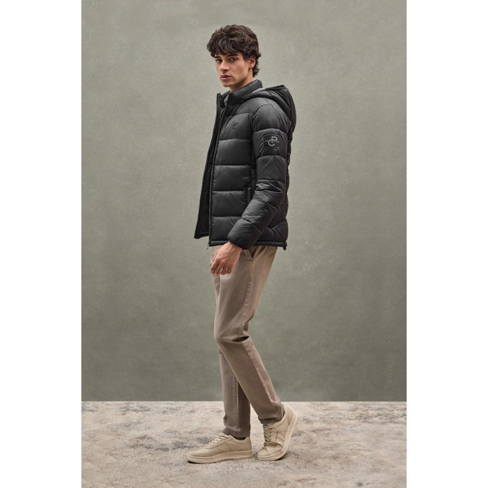 Chaqueta Ciro negro con logo Polo Club