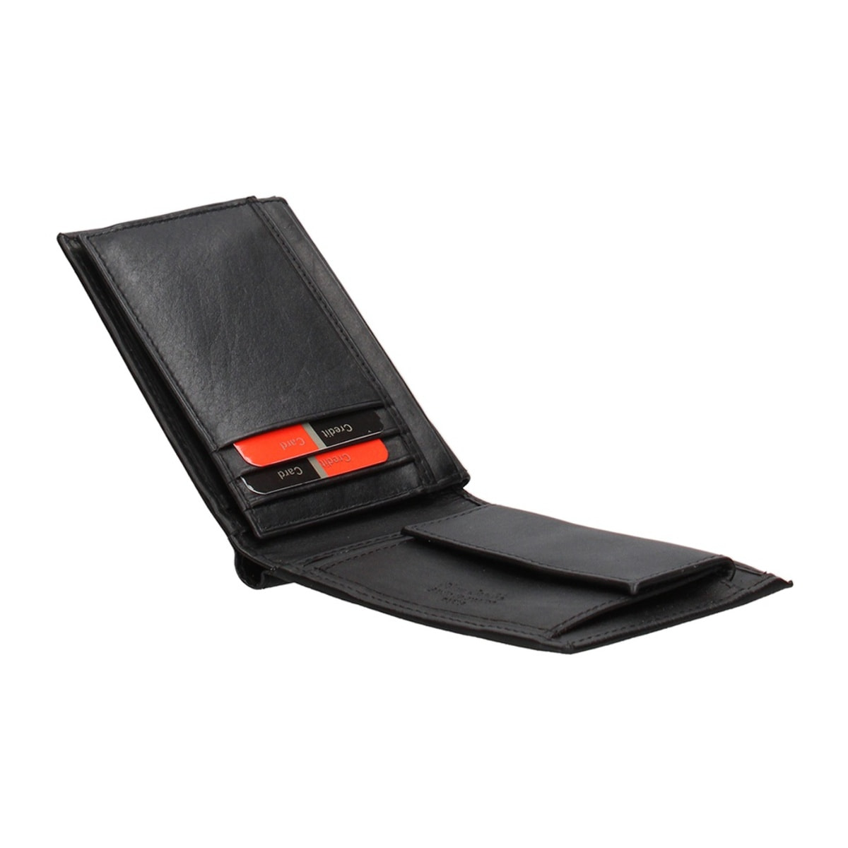 Portafoglio uomo in vera pelle - Modello Erevan Nova - Casual - 12.5 x 9.0 x 2.0 cm