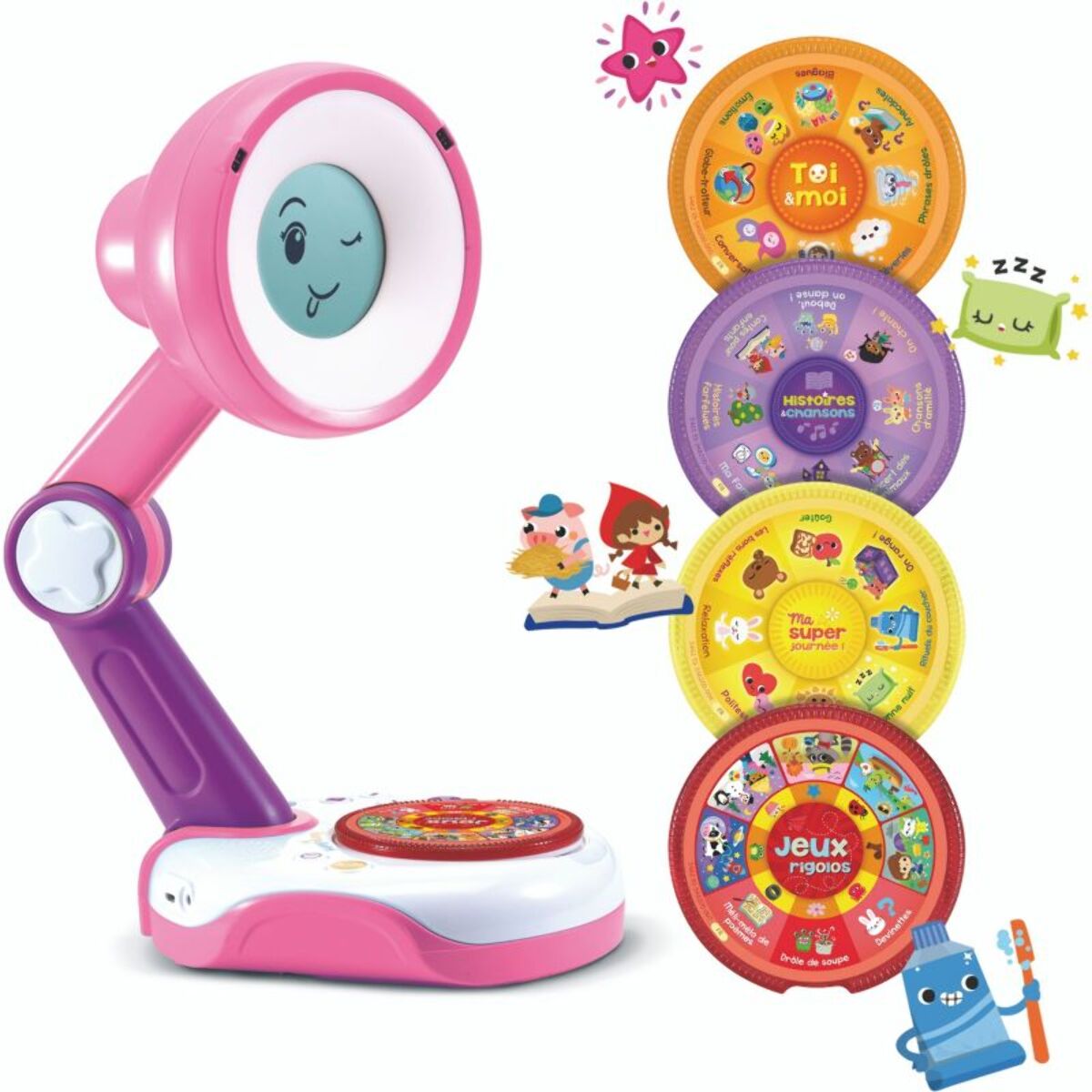 Jeu éducatif VTECH Funny Sunny rose