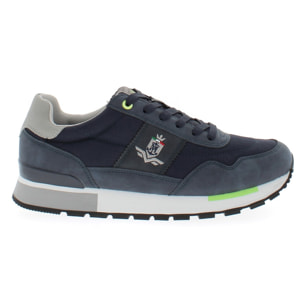 Armata di Mare Scarpe Uomo Sneakers Vintage Running con Soletta Rimovibile in Memory Foam AMU S25N715 Navy