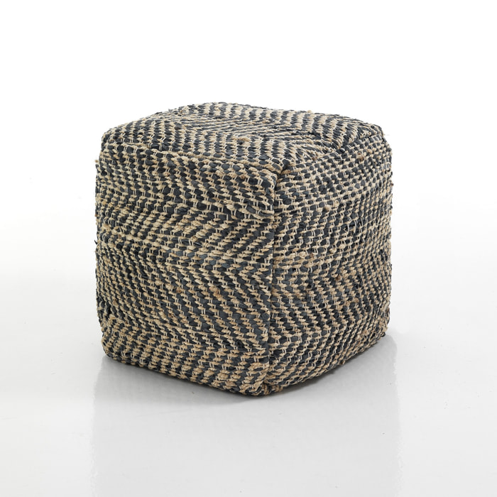 ORESTELUCHETTA Pouf juta WEAVE