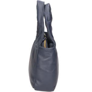 Borsa a mano da donna - Modello Virna - Vera Pelle - 17.0 x 24.0 x 8.0 cm