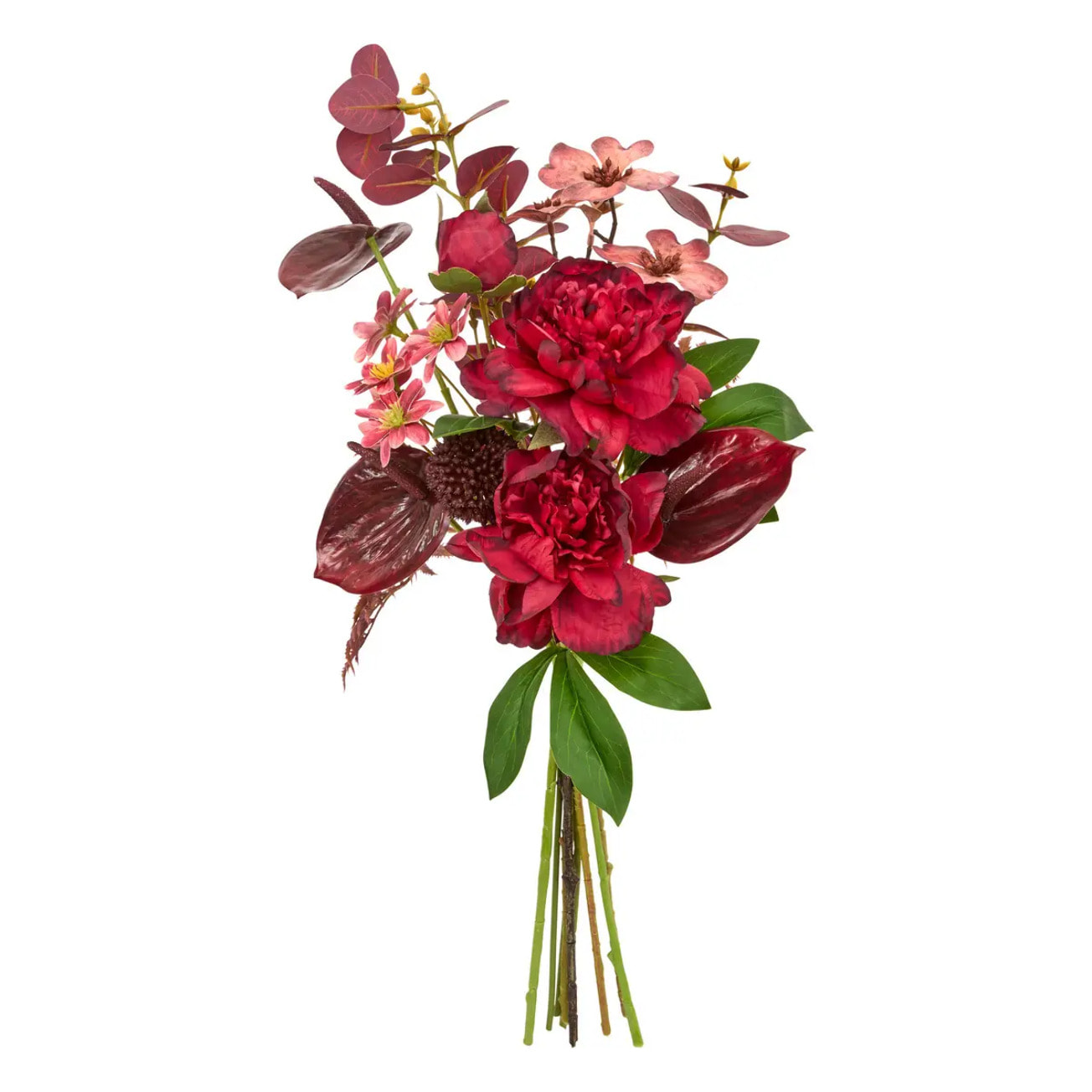 Bouquet Crush H.65cm rouge