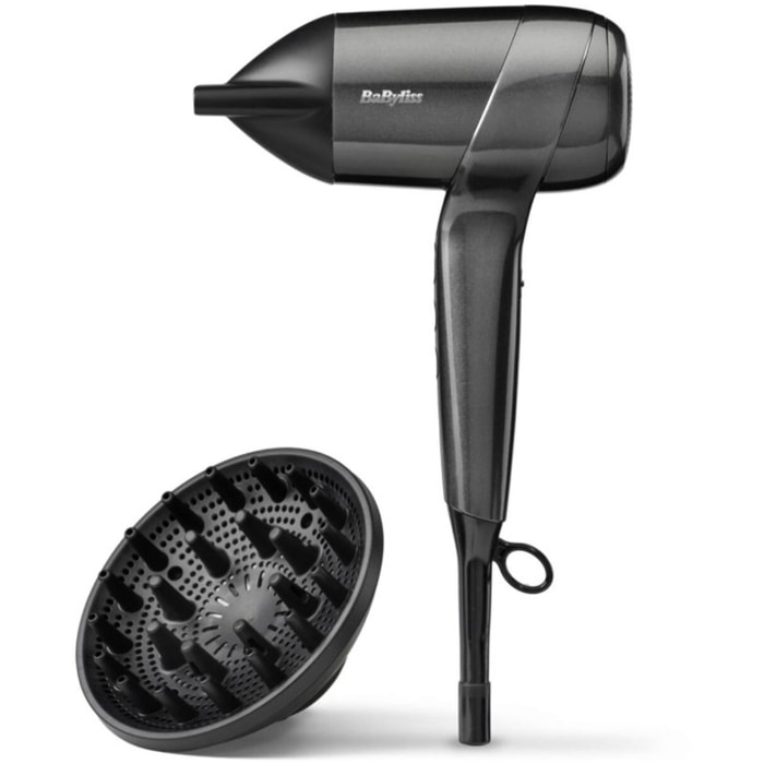 Sèche cheveux professionnel BABYLISS Titanium Shine 1600 D6200DE