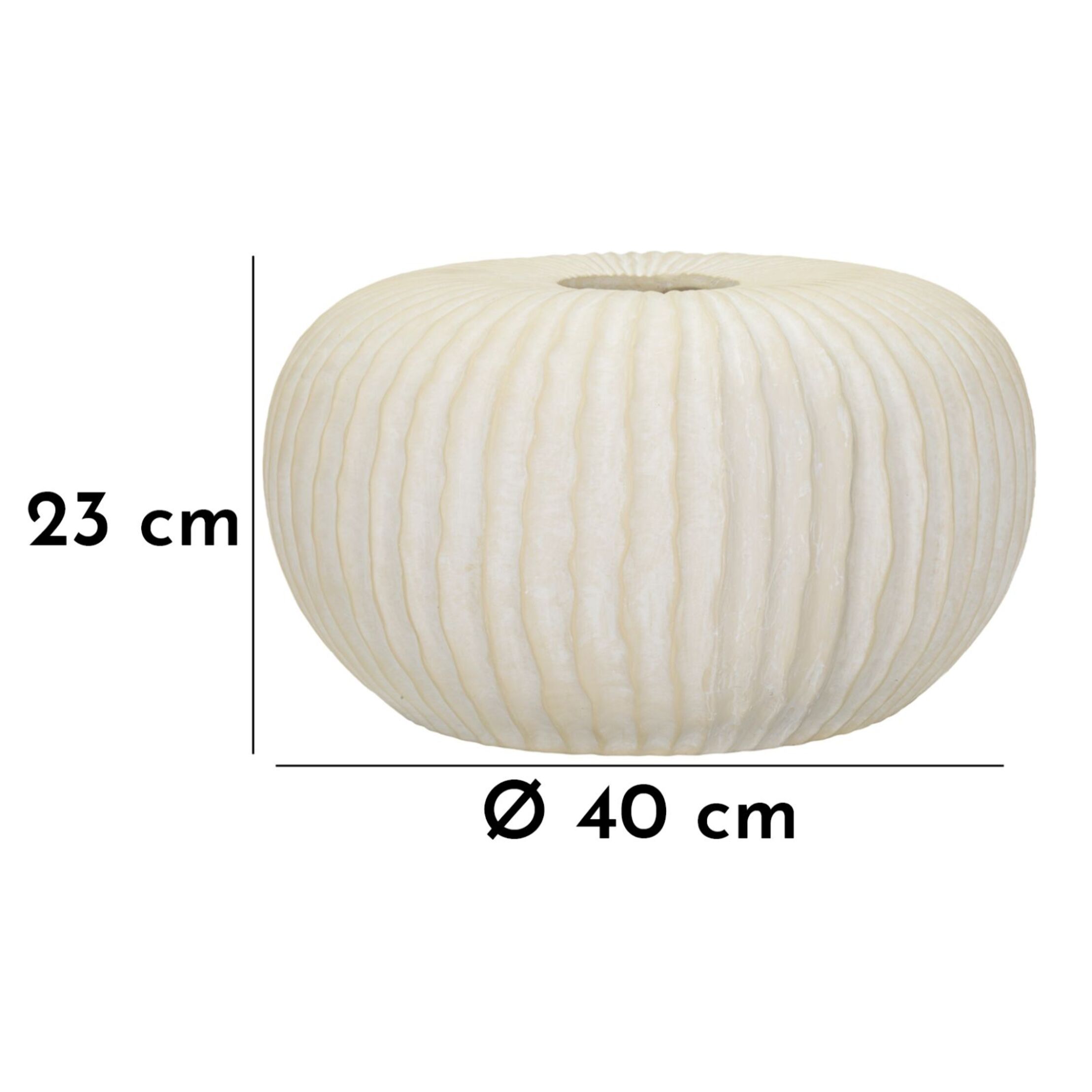 VASO ICICLE CM Ø 40X23