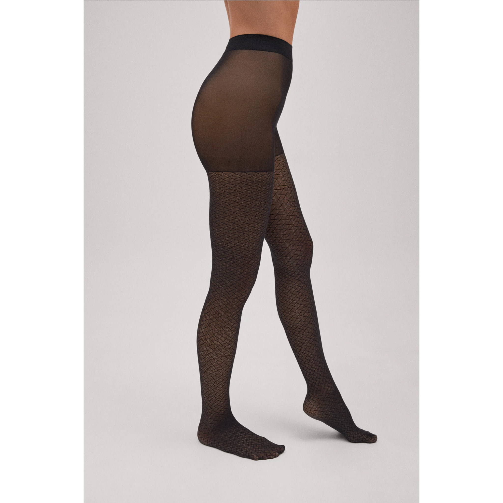 Collant a spina di pesce 20 denari