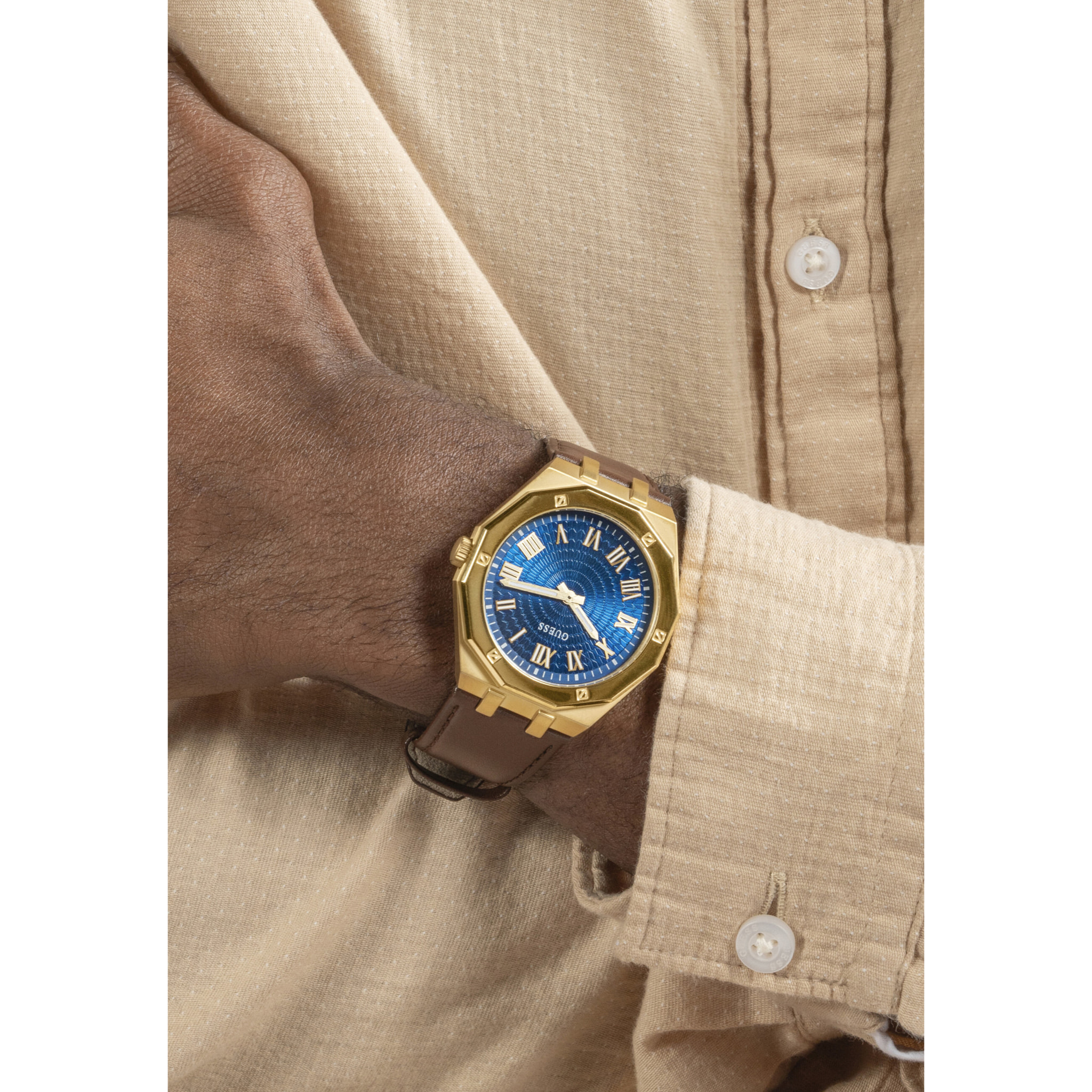 Guess Reloj Analógico De Cuarzo Asset