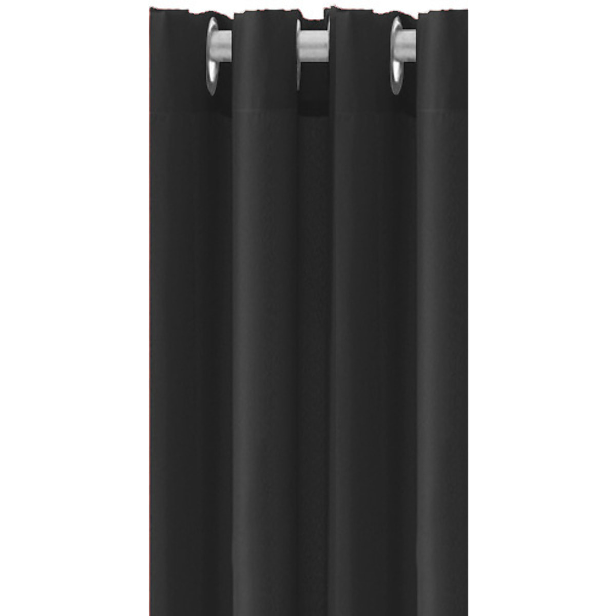 Rideau Occultant À Oeillets 140x260cm RÉglisse