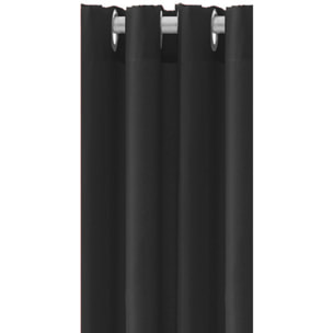 Rideau Occultant À Oeillets 140x260cm RÉglisse