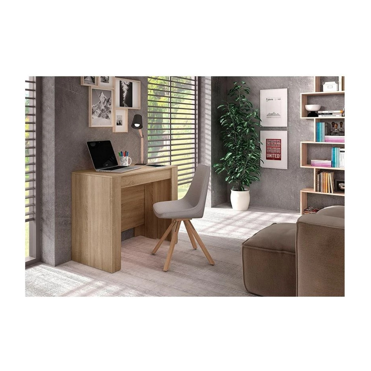 Mesa consola extensible Kendra Roble Canadian