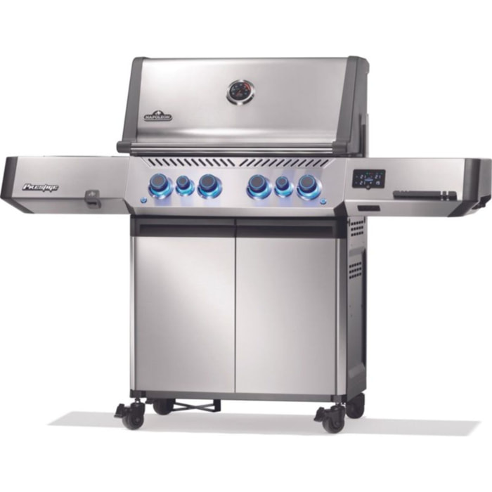 Barbecue gaz NAPOLEON Prestige 500 Inox connecté