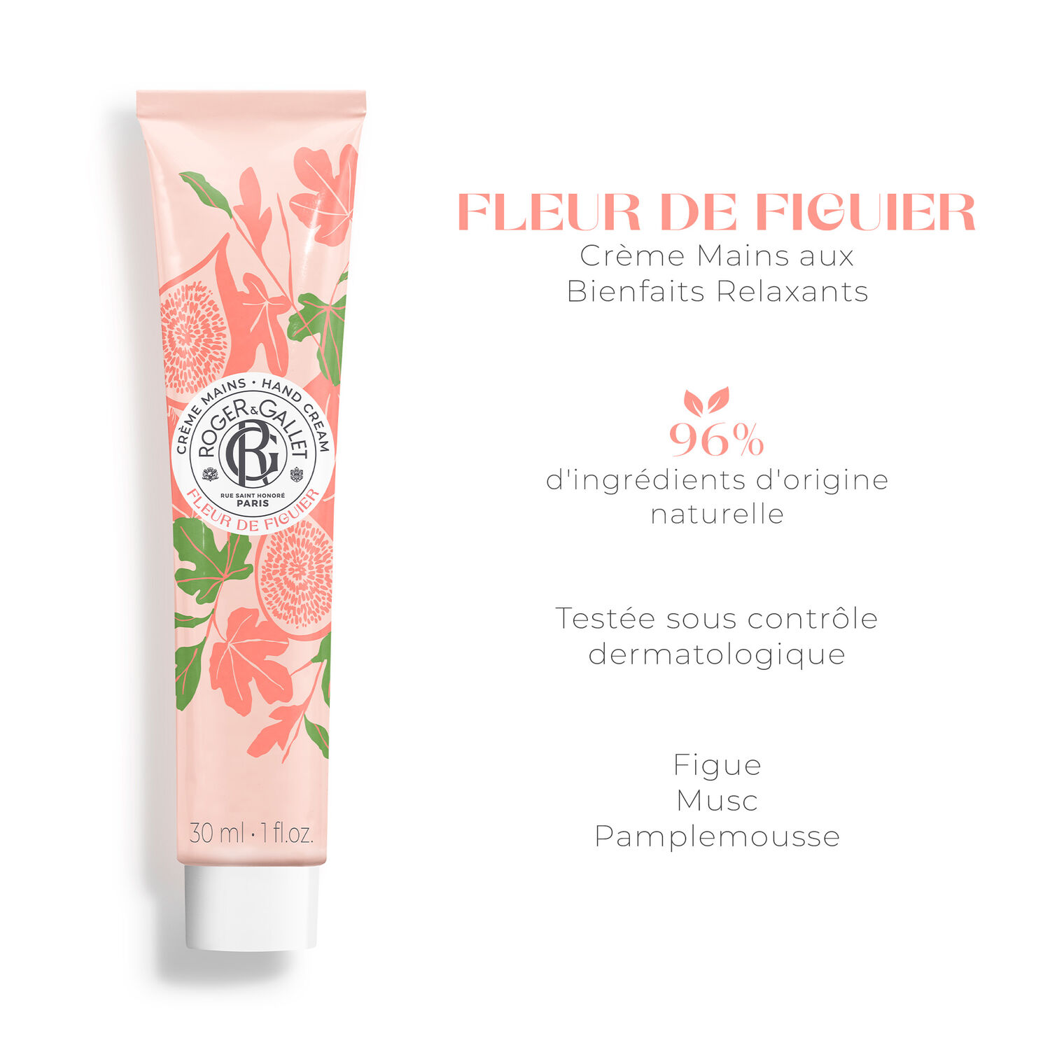 Fleur de Figuier - Crème Mains Bienfaisante 30 ml