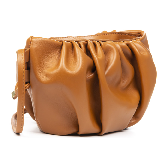 Agna Borsa a Spalla Donna. Vera Pelle di Capra.