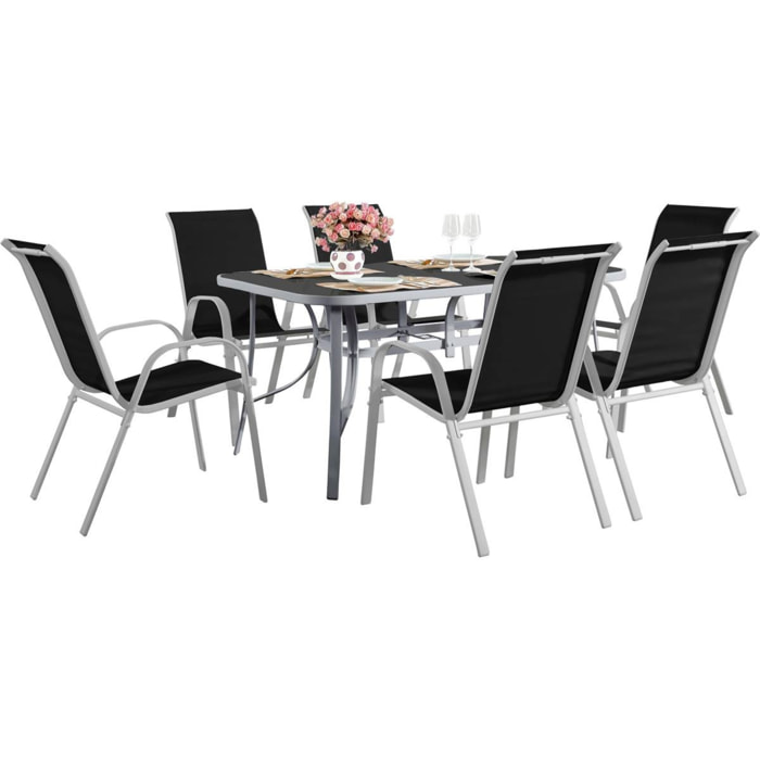 Salon de jardin  Cordoba + Tropic 6 personnes