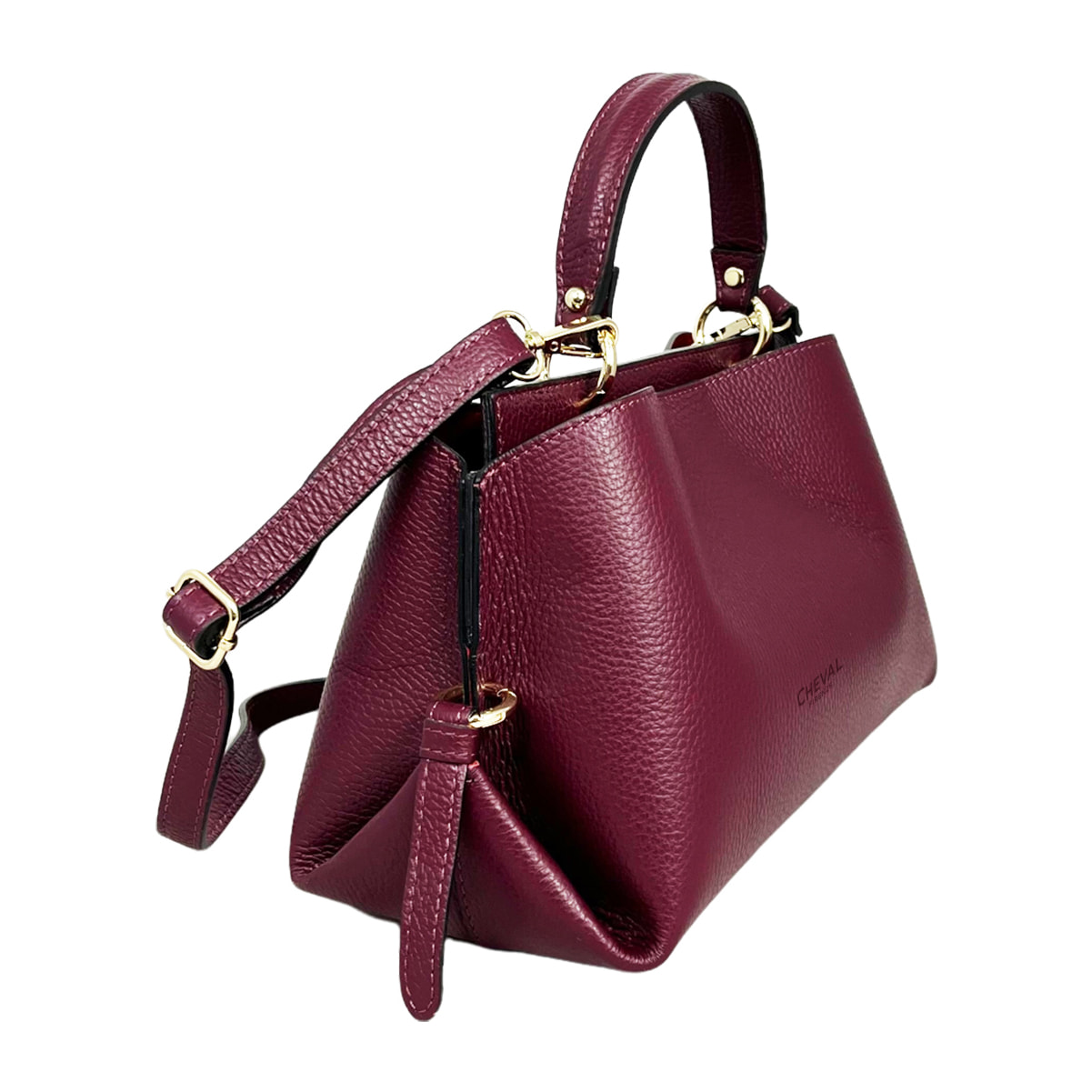 Bolso de Mano Cheval Firenze Bianca Mini Burdeos